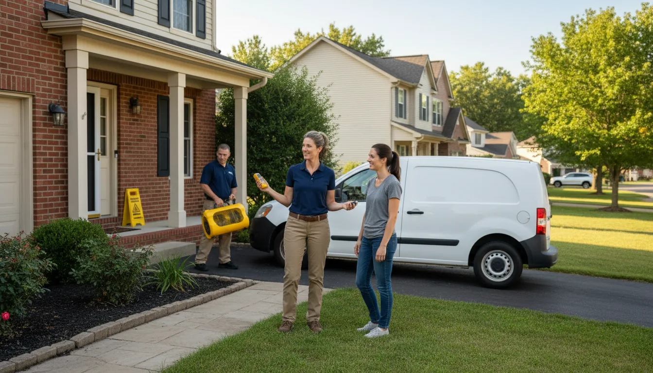 Water restoration image for Mildew Remediation in Fitchburg, MA